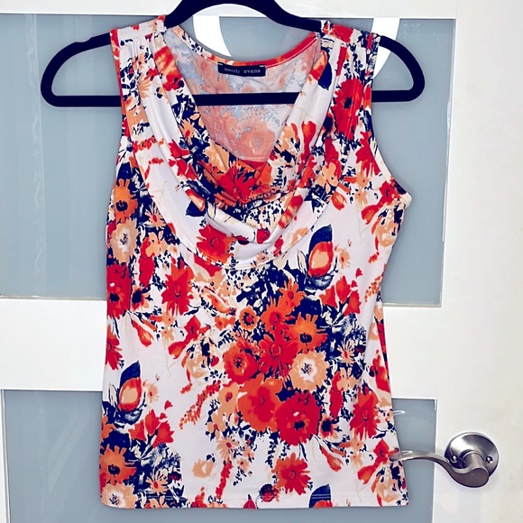 Size small cowel neck dressy top - Picture 1 of 3